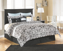 Load image into Gallery viewer, Maribel - Black - Queen/Full Panel Headboard