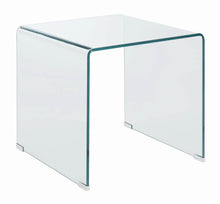 Load image into Gallery viewer, Square End Table Clear