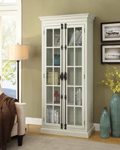 Load image into Gallery viewer, 2-door Tall Cabinet Antique White