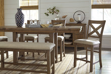 Load image into Gallery viewer, Moriville - Beige - Double UPH Bench (1/CN)