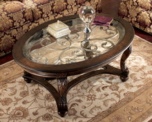 Load image into Gallery viewer, Norcastle - Dark Brown - Oval Cocktail Table