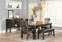 Load image into Gallery viewer, Haddigan - Dark Brown - Large UPH Dining Room Bench