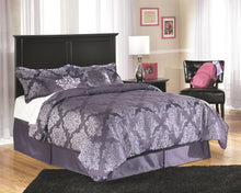 Load image into Gallery viewer, Maribel - Black - Full Panel Headboard