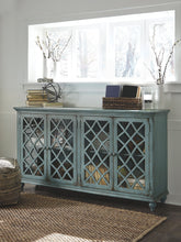 Load image into Gallery viewer, Mirimyn - Antique Teal - Accent Cabinet