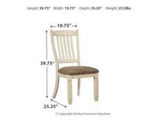Load image into Gallery viewer, Bolanburg - Two-tone - Dining UPH Side Chair (2/CN)
