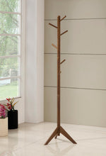 Load image into Gallery viewer, Coat Rack With 6 Hooks Walnut
