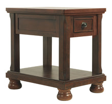 Load image into Gallery viewer, Porter - Rustic Brown - Chair Side End Table