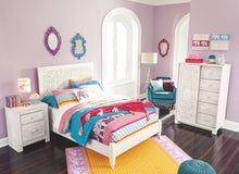 Load image into Gallery viewer, Paxberry - Whitewash - Twin Panel Headboard