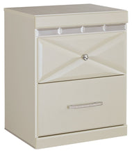 Load image into Gallery viewer, Dreamur - Champagne - Two Drawer Night Stand