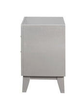 Load image into Gallery viewer, Leighton Collection - Metallic - Leighton 2-drawer Nightstand Metallic Mercury