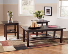 Load image into Gallery viewer, Lewis - Medium Brown - Occasional Table Set (3/CN)