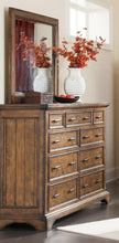 Load image into Gallery viewer, Elk Grove Collection - Elk Grove Rectangular Mirror Vintage Bourbon