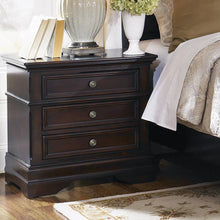 Load image into Gallery viewer, Cambridge Collection - Cambridge 3-drawer Rectangular Nightstand Cappuccino