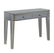 Load image into Gallery viewer, 2-drawer Console Table Grey And Champagne