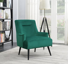 Load image into Gallery viewer, Green - Upholstered Accent Chair Green And Black