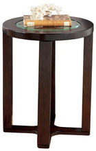 Load image into Gallery viewer, Marion - Dark Brown - Round End Table
