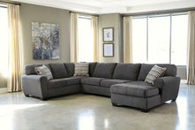 Load image into Gallery viewer, Sorenton - Slate - Left Arm Facing Corner Chaise, Armless Loveseat, Right Arm Facing Sofa Sectional