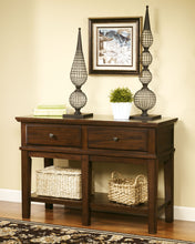Load image into Gallery viewer, Gately - Medium Brown - Console Sofa Table