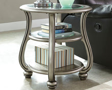 Load image into Gallery viewer, Coralayne - Silver Finish - Round End Table