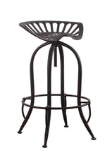 Load image into Gallery viewer, Adjustable Height Bar Stool Antique Black