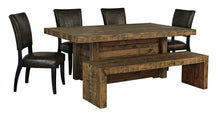 Load image into Gallery viewer, Sommerford - Brown - 7 Pc. - Rectangular Dining Room Table, 6 Upholstered Side Chairs