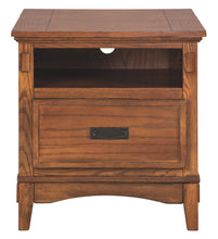 Load image into Gallery viewer, Cross Island - Medium Brown - Rectangular End Table
