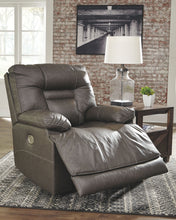 Load image into Gallery viewer, Wurstrow - Smoke - PWR Recliner/ADJ Headrest