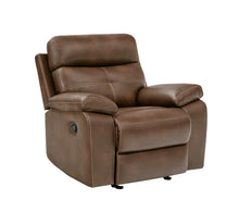 Load image into Gallery viewer, Damiano Motion Collection - Tri-tone Brown - Damiano Upholstered Glider Recliner Tri-tone Brown