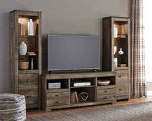 Load image into Gallery viewer, Trinell - Brown - 4 Pc. - Entertainment Center - 63" TV Stand