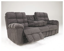 Load image into Gallery viewer, Acieona - Slate - REC Sofa w/Drop Down Table