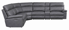 Load image into Gallery viewer, Albany Motion Collection - Grey - Albany 6-piece Power^2 Sectional Grey