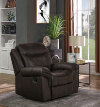 Load image into Gallery viewer, Sawyer Motion Collection - Cocoa - Sawyer Upholstered Glider Recliner Cocoa