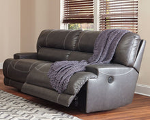 Load image into Gallery viewer, McCaskill - Gray - 2 Seat Reclining Sofa