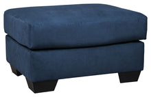 Load image into Gallery viewer, Darcy - Blue - Ottoman