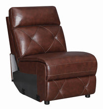 Load image into Gallery viewer, Chester Motion Collection - Chocolate - Armless Chair