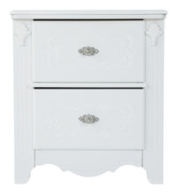 Load image into Gallery viewer, Exquisite - White - Two Drawer Night Stand
