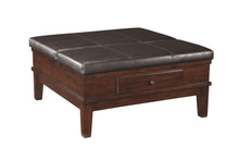 Load image into Gallery viewer, Gately - Medium Brown - Ottoman Cocktail Table