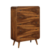 Load image into Gallery viewer, Robyn - Robyn 5-drawer Chest Dark Walnut