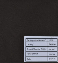 Load image into Gallery viewer, Rectangular Accent Table With Bottom Shelf Brown