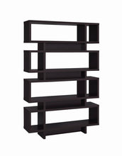 Load image into Gallery viewer, Home Office : Bookcases - 4-tier Open Back Bookcase Cappuccino