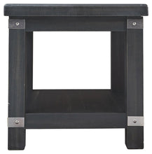 Load image into Gallery viewer, Delmar - Black - Rectangular End Table