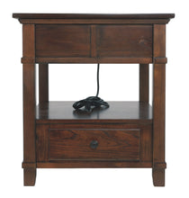 Load image into Gallery viewer, Gately - Medium Brown - Rectangular End Table