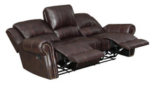 Load image into Gallery viewer, Sir Rawlinson Motion Collection - Dark Brown - Sir Rawlinson Nailhead Trim Motion Sofa Dark Brown