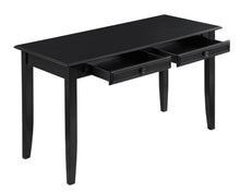 Load image into Gallery viewer, Newton Collection - Tan - Newton 2-piece Writing Desk Set Black And Tan