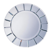 Load image into Gallery viewer, Round Sun-shaped Mirror Silver