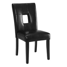 Load image into Gallery viewer, Newbridge Collection - Black - Anisa Open Back Upholstered Dining Chairs Black (Set of 2)