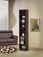 Load image into Gallery viewer, Home Office : Bookcases - Rectangular Bookcase With 2 Fixed Shelves Cappuccino