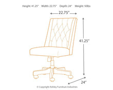 Load image into Gallery viewer, Office Chair Program - Graphite - Home Office Swivel Desk Chair