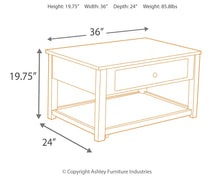 Load image into Gallery viewer, Marion - Dark Brown - Lift Top Cocktail Table