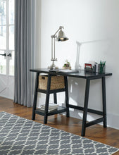 Load image into Gallery viewer, Mirimyn - Black - 2 Pc. - Small Desk, Swivel Desk Chair